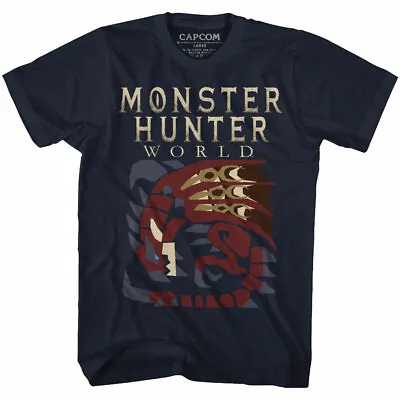 Buy Monster Hunter Capcom Video Game Dragon Men's T Shirt • 38.47£