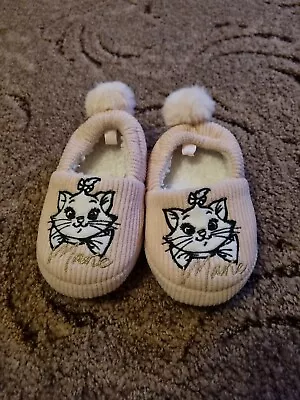 Buy Disney The Aristocats 'Marie' Kids Pink Slippers Size 6 • 2£