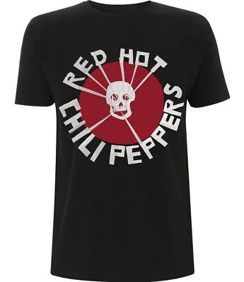 Buy Red Hot Chili Peppers Flea Skull Black T-Shirt OFFICIAL • 16.59£