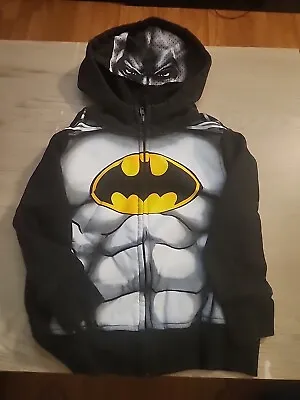 Buy Batman Zip Up Hoodie Size 4t Sweatshirt Child Kid Dc Comics • 6.31£