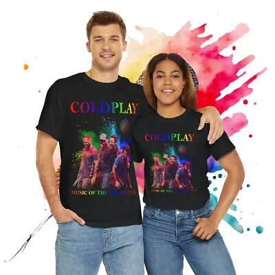 Buy Coldplay T-shirt | Gift For Her | Gift For Him | Music Of The Spheres Tour 2024 • 23.78£
