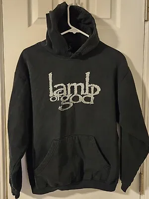 Buy Lamb Of God Vintage Concert Hoodie Heavy Metal Womens Medium • 28.42£
