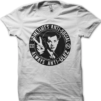 Buy STOP The ULEZ Sometimes Antisocial ALWAYS ANTI ULEZ  Blade Runners  T-shirt 8948 • 13.95£