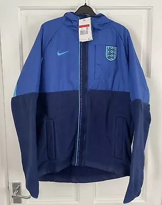 Buy England Nike Winterized Fleece Jacket Large BNWT DH4889-480 • 55£