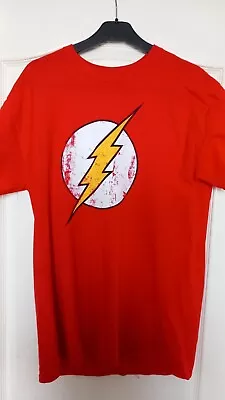 Buy Distressed The Flash T-shirt Adult M • 7.50£