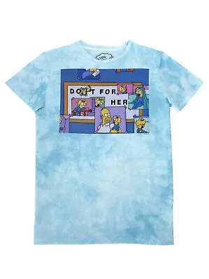 Buy Cakeworthy The Simpsons Do It For Her Tie Dye T-Shirt Size 2xl Brand New • 19.95£