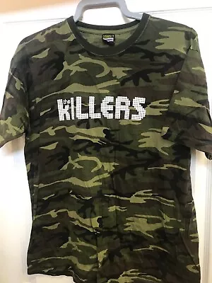 Buy Genuine 2006 The Killers Sam's Town Tour Vintage Camo T-shirt • 20£