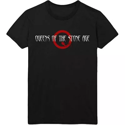 Buy Queens Of The Stone Age Text Logo Official Tee T-Shirt Mens • 15.99£