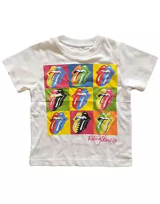 Buy The Rolling Stones Toddler Two Tone Tongues T Shirt • 13.95£