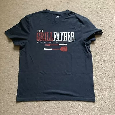 Buy Used The Grill Father Large T Shirt By F & F  Burnt Sausages You Cannot Refuse  • 2£