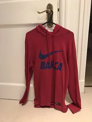 Buy Red Nike Barcelona Hoodie • 5.99£