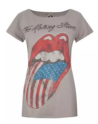 Buy Amplified Boutique Rolling Stones USA Tour 2 Women's T-Shirt • 22.99£