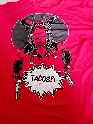 Buy Deadpool T-shirt Size 2xl Tacos • 4.50£
