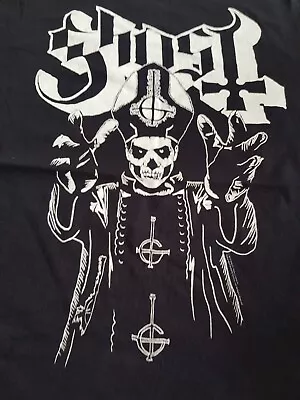 Buy Ghost 3xl Tshirt Gildan Heavy Papa  Goth Metal Rise Above Doom • 12£