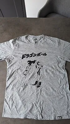 Buy Uniqlo DRAGONBALL Z T Shirt M Grey Shonen Jump Anime DBZ Goku Frieza • 15£