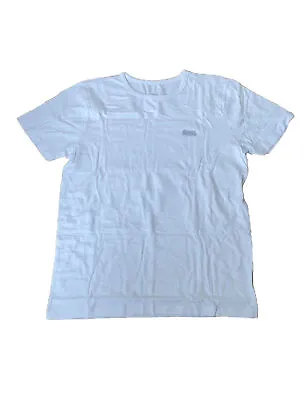 Buy Mens White Lonsdale Short Sleeve Black Logo Crew Neck T Shirt Gym Wear Large(l) • 9.99£