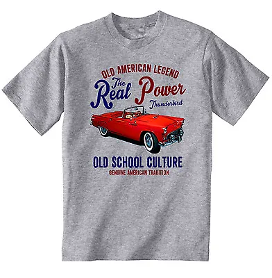 Buy Vintage American Car Thunderbird 1 - New Cotton T-shirt • 29.99£