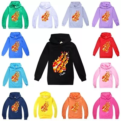 Buy Kids Prestonplayz Print Hoodie Jumper Tops Sweatshirt Youtube Gaming Gifts 2-14Y • 8.98£