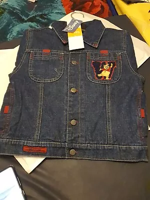 Buy Disney Winnie The Pooh Kids Denim Navy Jacket Fleece Line Perfect 4 The Little 1 • 6.66£
