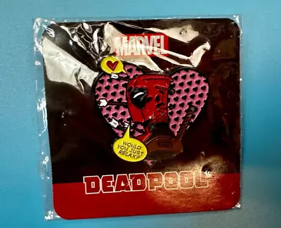 Buy Marvel Deadpool Club Merch  Would You Just Relax? Lootcrate Push Pin • 6.27£