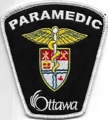 Buy CANADA Ottawa ONTARIO FIRE PARAMED. Patch CAPITAL Canada Fire Department Badge • 5.65£