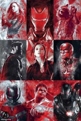 Buy Impact Merch. Poster: Avengers: Endgame - Profiles 610mm X 915mm #235 • 8.19£