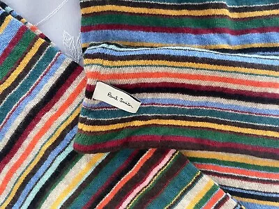 Buy Paul Smith. Scarf. Men's. Signature Design. 70 Inch Long. Very Cool! Dr Who!! • 10£
