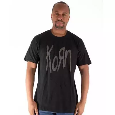 Buy Korn Unisex Hi-Build T-Shirt: Logo OFFICIAL NEW  • 19.88£