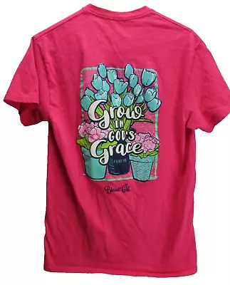 Buy Blessed Girl Shirt Womens Medium Grow In God's Grace • 12.28£
