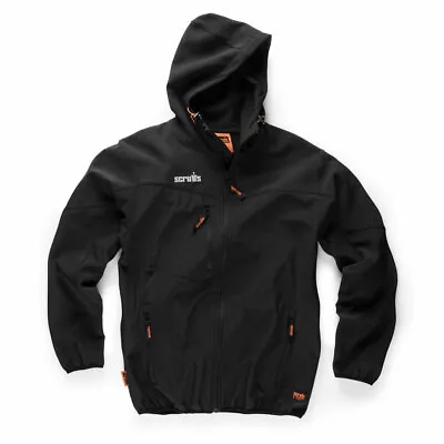 Buy Scruffs Worker Softshell Jacket | Active Fit | Zipped Pockets | Black • 37.95£