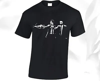Buy The Walking Dead T Shirt Mens Pulp Black Daryl Dixon Rick Zombie Cool Gift Idea • 7.99£