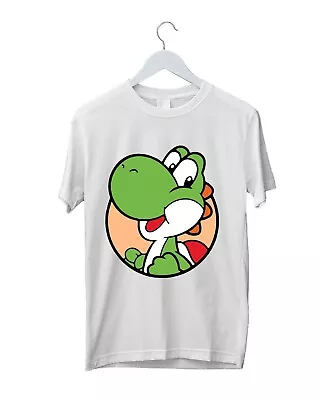 Buy Yoshi T-Shirt Vintage Game Super Mario Brothers Matching Family Shirts Gift Top • 14.99£