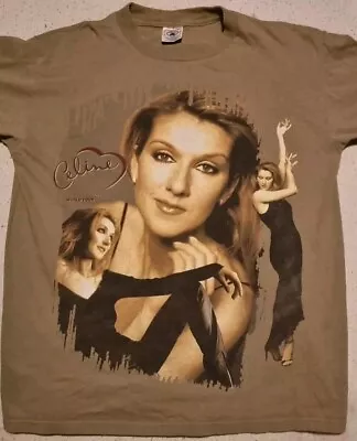 Buy Vintage Celine Dion Let’s Talk About Love 1999 World Tour T-Shirt - Med 21  P2P  • 39.99£