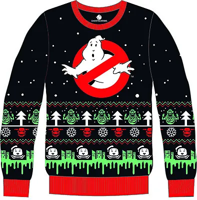 Buy Ghostbusters - Ghostbusters's Logo Christmas Sweater L • 44.39£