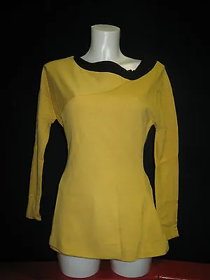 Buy Star Trek Mini Kleid - Gold  60er Jahre - Super Deluxe Baumwolle • 85.65£