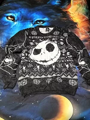 Buy Nightmare Before Christmas Jack Skellingtom Ugly Christmas Sweater • 15£