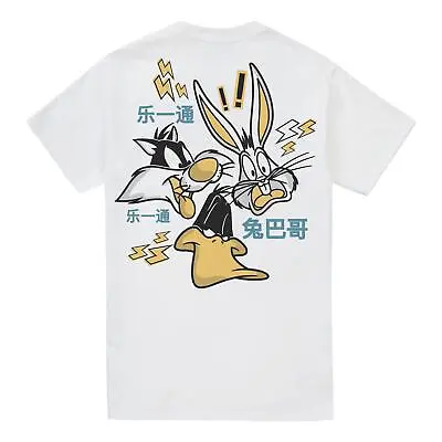 Buy Looney Tunes Mens T-shirt International Japanese Bugs Bunny Daffy Duck Official • 13.99£