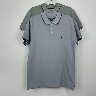Buy French Connection Polo T Shirts Cotton Jersey Size Medium 2 Pack Mens New • 12.95£