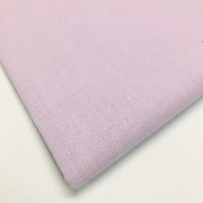 Buy Plain Solid 100% Cotton Fabric Sheeting Craft 60  150cms Wide 150GSM 30+ Colours • 3.95£