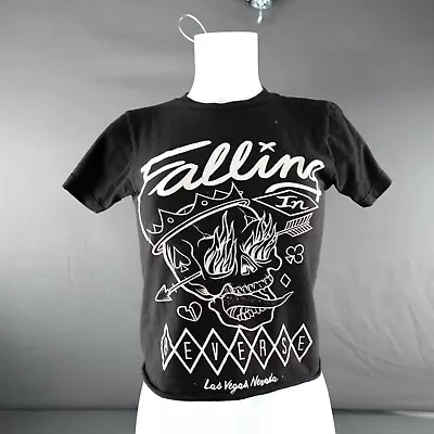 Buy Falling In Reverse Womens T Shirt XS Black Cropped Y2K Skull Goth Rock Grunge • 14.46£