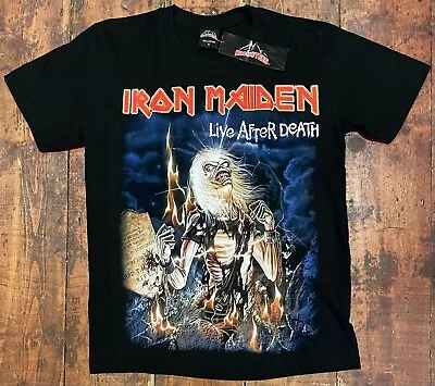 Buy Rock@Tees Iron Maiden Live After Death Double Sided T-shirt XL (ts0342) (New) • 19.99£