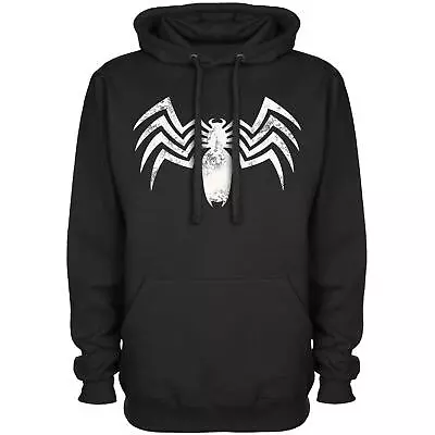 Buy Superhero Venomous Spider Hoodie, Black, Small, Medium • 26.24£
