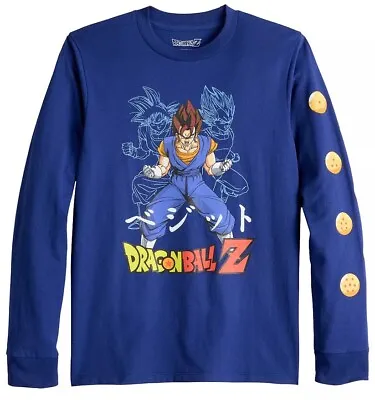 Buy Dragon Ball Z Japanese Anime Kids' Boys' Youth Graphic Long Sleeve Tee T-Shirt • 12.63£