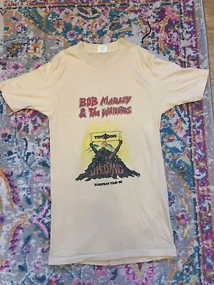 Buy Bob Marley & The Wailers “Uprising” European Tour ‘80s T-shirt  • 100£