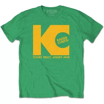 Buy Green The Kaiser Chiefs Yours Truly Official Tee T-Shirt Mens • 15.99£