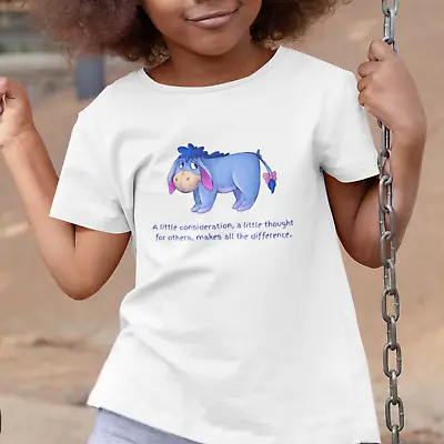 Buy Eeyore Consideration Quote T-Shirt - Makes All The Difference World Book Day • 7.99£