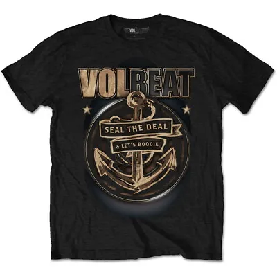 Buy Volbeat Anchor Black T-Shirt OFFICIAL • 14.99£