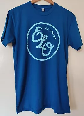 Buy Jeff Lynne's Elo Electric Light Orchestra T Shirt Navy Blue Medium • 8£