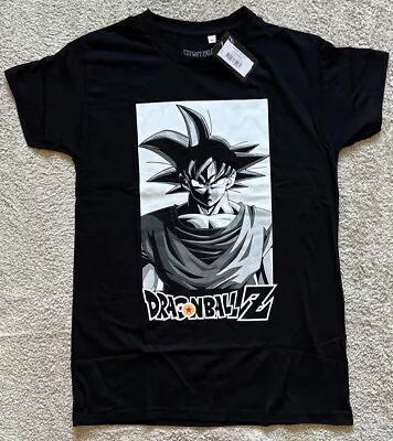 Buy Dragon Ball Z Goku Medium M Black Short Sleeve T-shirt NEW BNWT • 10.99£