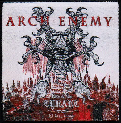 Buy Arch Enemy Rise Of The Tyrant Woven Patch Official Death Metal Band Merch • 5.61£